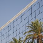 Especificaciones de distancia para la instalación de postes de redes de voleibol